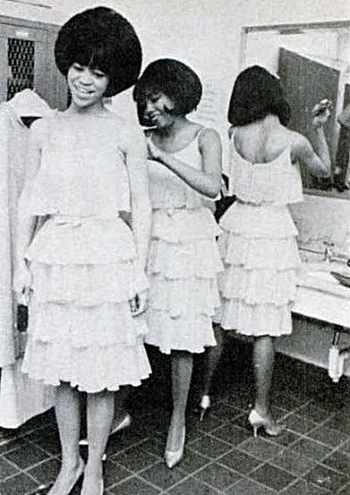 The Supremes prep for their next TV appearance