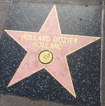 On Hollywood's Walk of Fame