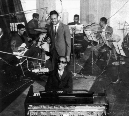 Clarence and Stevie in Studio A (more details below)