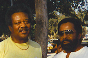 Clarence and Freddie Gorman, 1988 (photo: Larry Buford)