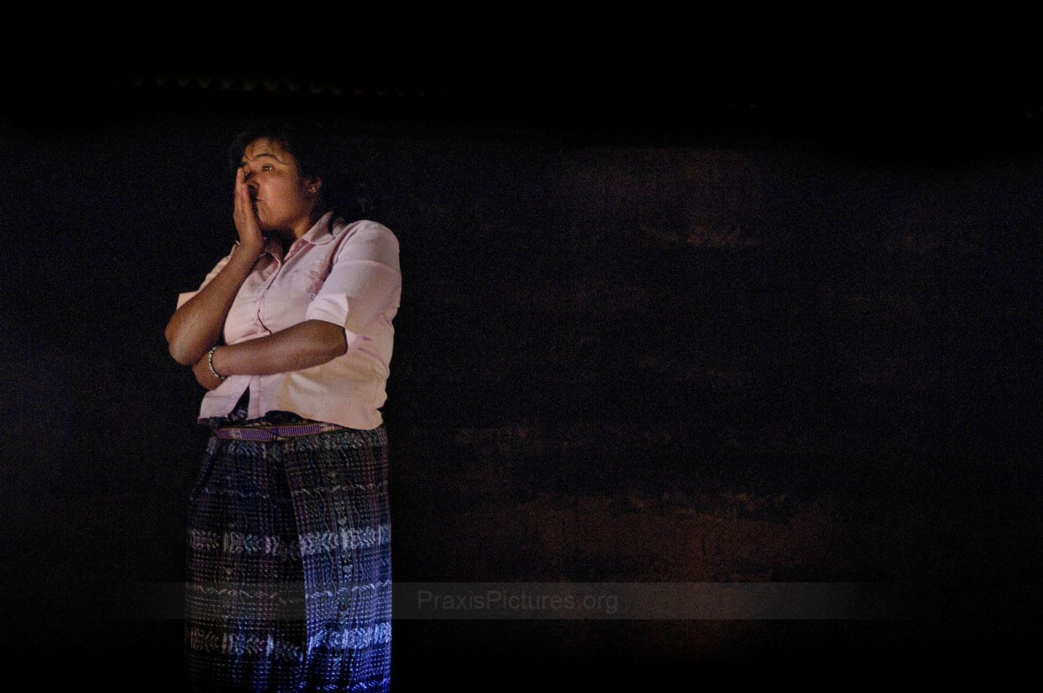 MARIA - Since the Marlin Mine moved in next-door, internal divisions, violent killings, and kidnappings have terrorized the once peaceful community of San Miguel Ixtahuacan, Guatemala. The divisions have torn families apart between those that are for and against the mine. The emotional toll weighs heavily on everyone’s shoulders. “They are making us suffer, we are not being treated as human beings,” says Maria, referring to how the company has turned community members on one another. Maria lives in an area where she is surrounded by mine workers. Intimidation and threats of violence against anyone speaking out against the mine have taken an emotional toll on Maria. But she refuses to back down and remain silent.