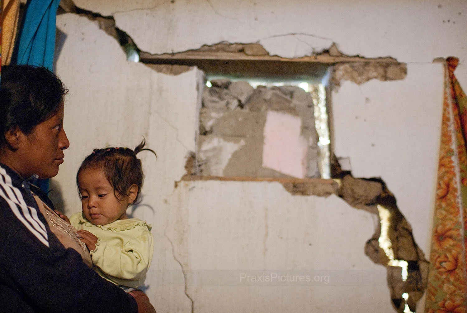 IRMA - “Our houses are falling apart!” says Irma standing in her crumbling bedroom, “I’m scared to be inside my house, because one day it can fall on top of us!” Goldcorp refuses to acknowledge any connection between their operations and the damage …