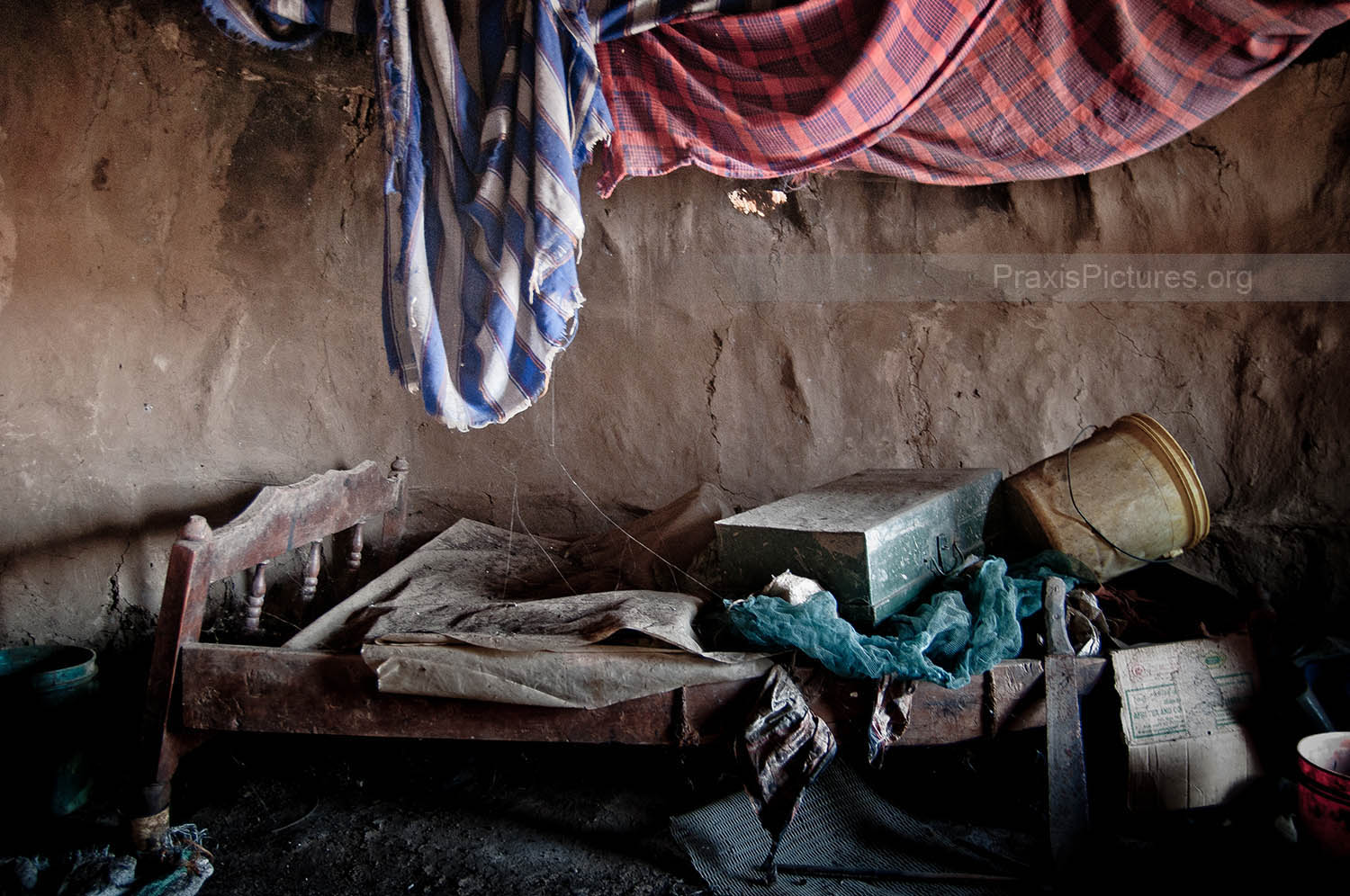 ABANDONED HOME - Many people have been forced to leave their ancestral homes, a decision not taken lightly, in order to survive.