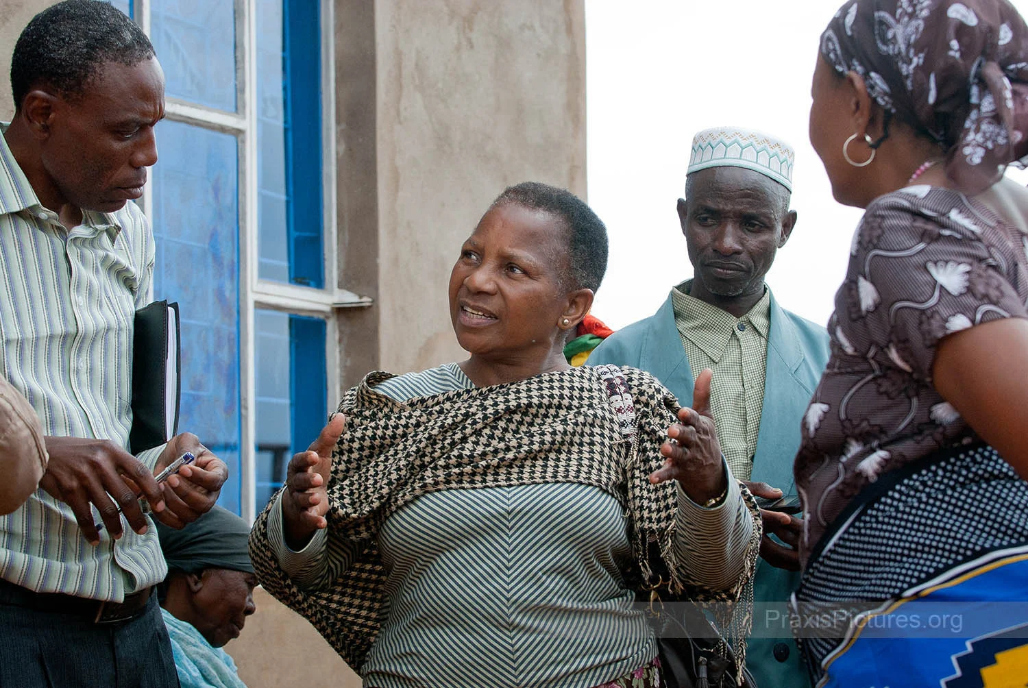 ELIZABETH - Elizabeth is a VICOBA facilitator in Arusha, who helps new VICOBA groups get started. VICOBA is structured in such a way that people are organized in groups and trained in various skills to build up their capacity to provide for themselves.