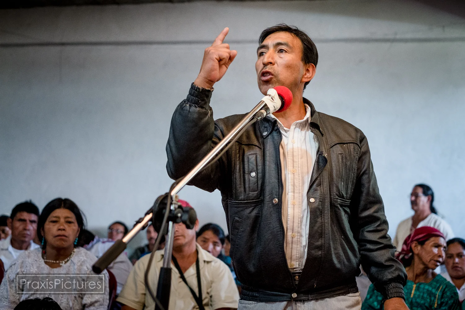 Bamaca: "They want to use our taxes to pay for the damages of the mine, but we are a poor country, which is why we demand that the company pay for this. all of us need land to feed us, and it is sad what the mine is doing to the land. We feel as if they are killing us with fire. This struggle is not for us, but those who have not yet been born.”