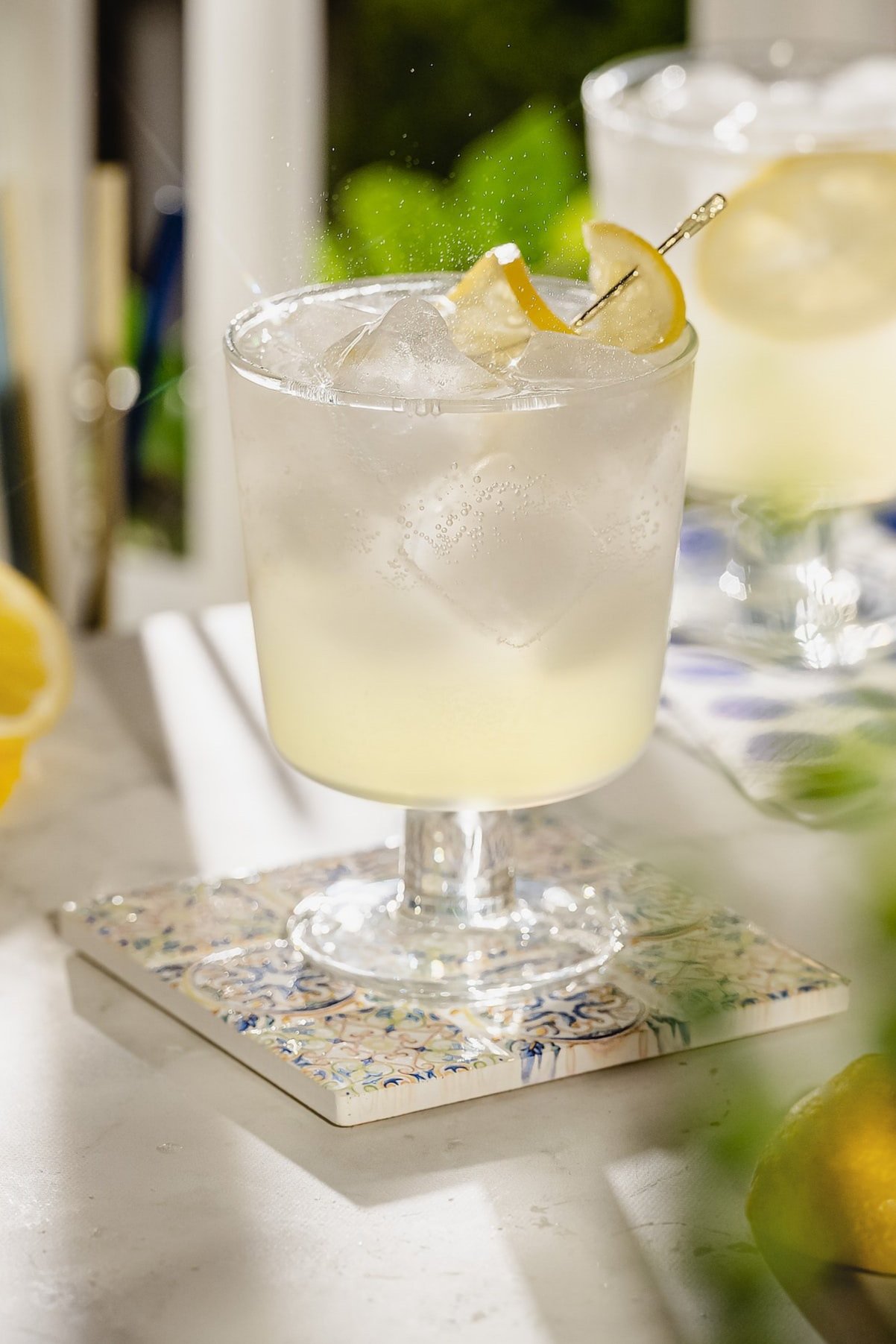 Lemon-Peach Margarita