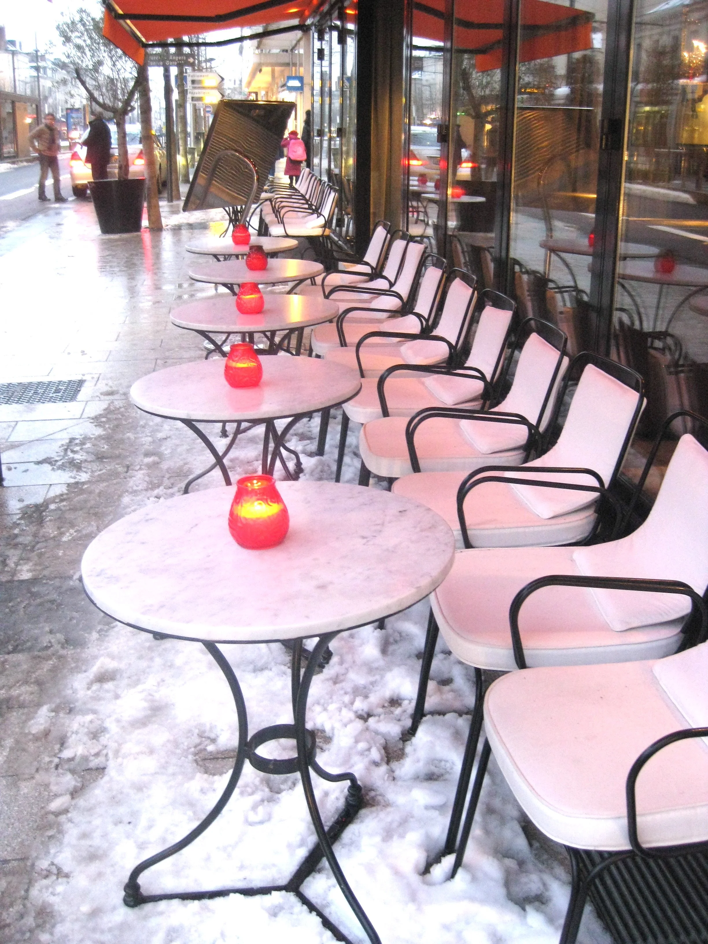 From Mademoiselle to Madame  at the Café de Cluny in Paris