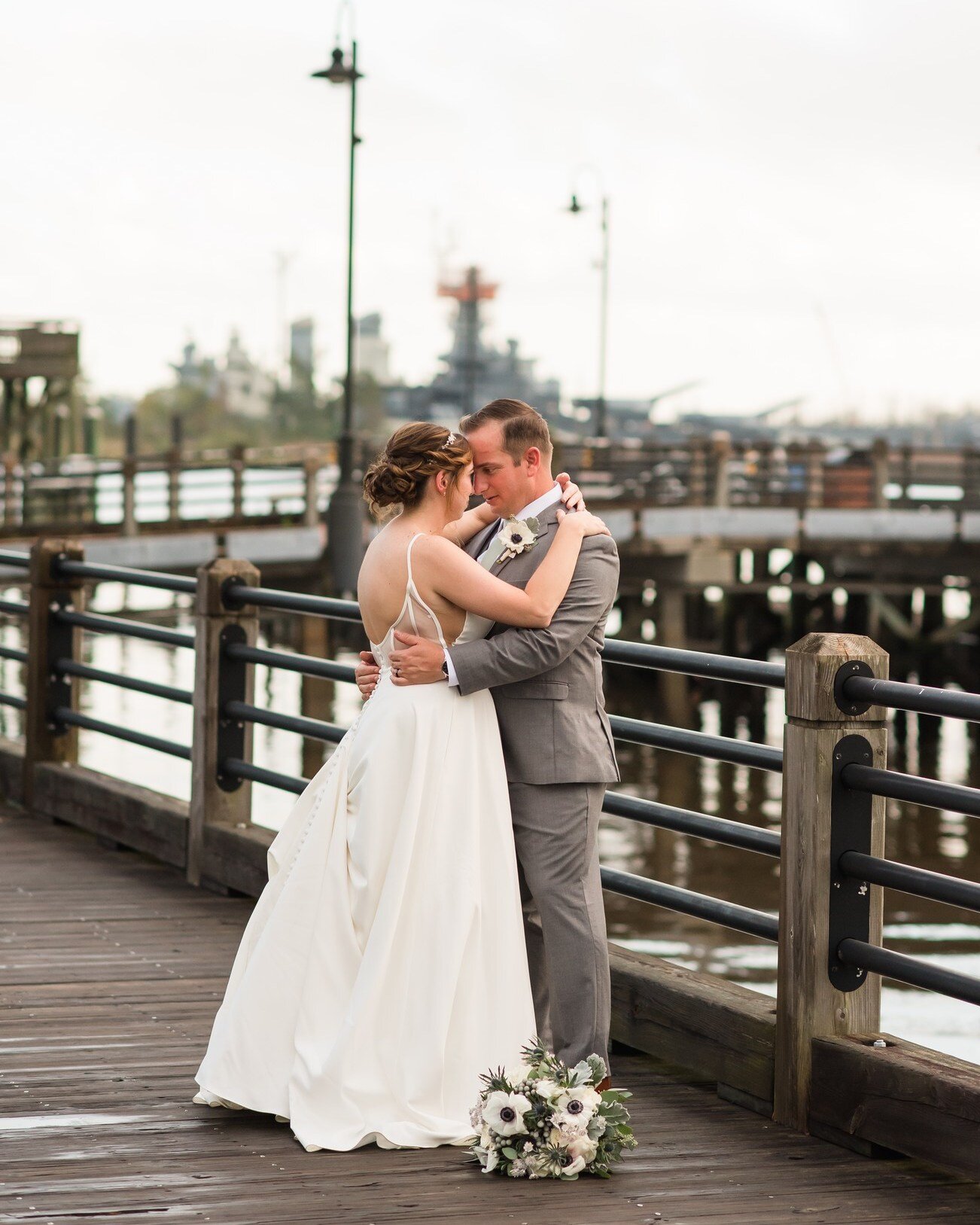 Celina &amp; Brett 🫶

Venue: Embassy Suites
DJ/Band: Brian Hood
Photographer: Michelle and Sara
Florist: @ecochicblossoms 
Catering: Embassy Suites
Baker: @onebellebakery 
Rentals: @designsbydillonnc / @lltentandpartyrentals 
Hair &amp; Makeup: @bom