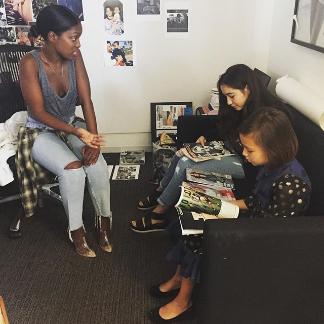 I got to tell @rajni_jacques @teenvogue all about @tigerlightscreative ❤️❤️😘😘 #visciouswomen