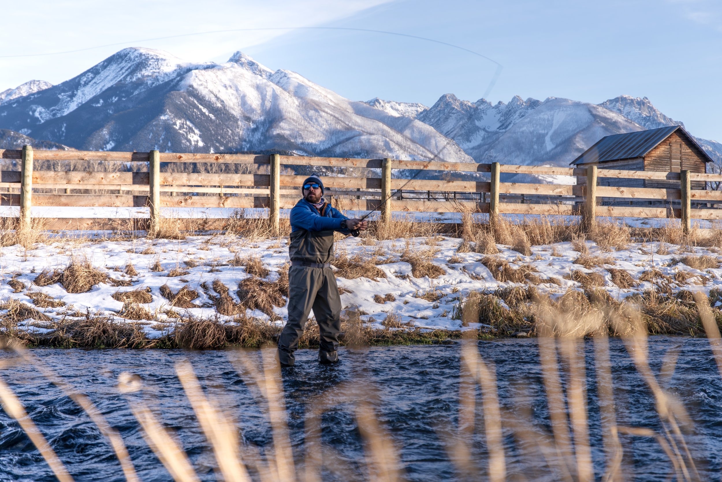 Winter Fly Fishing in Paradise Valley — Miss Meghan Young