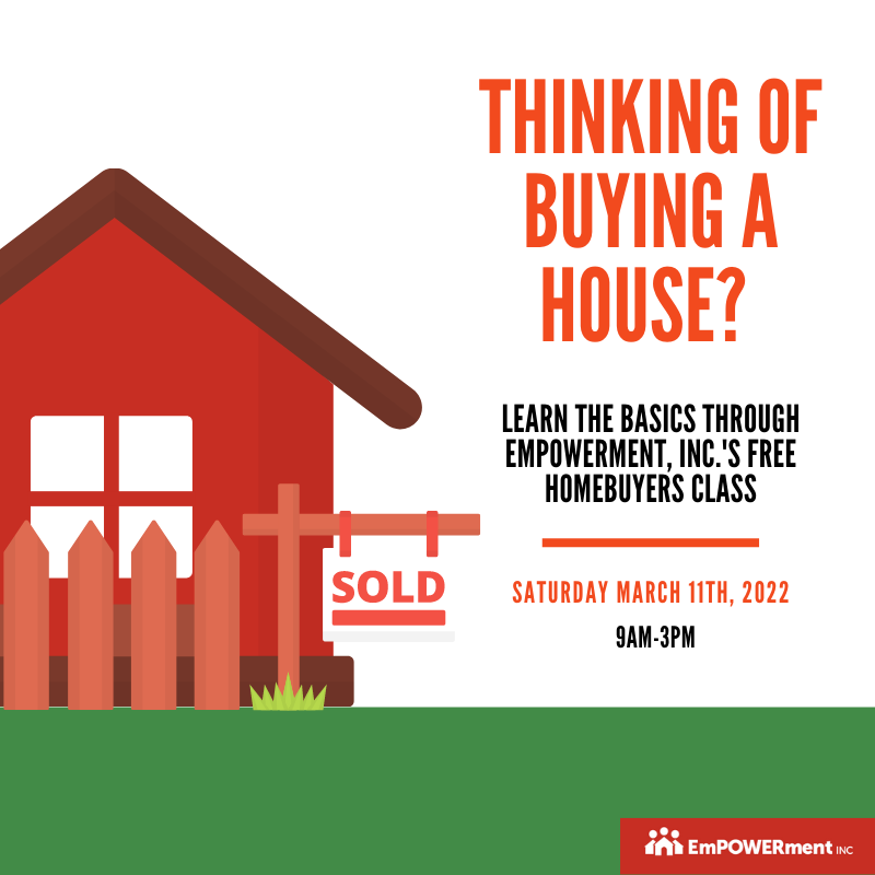 EMPOWERment, Inc.'s Free Homebuyers Class
