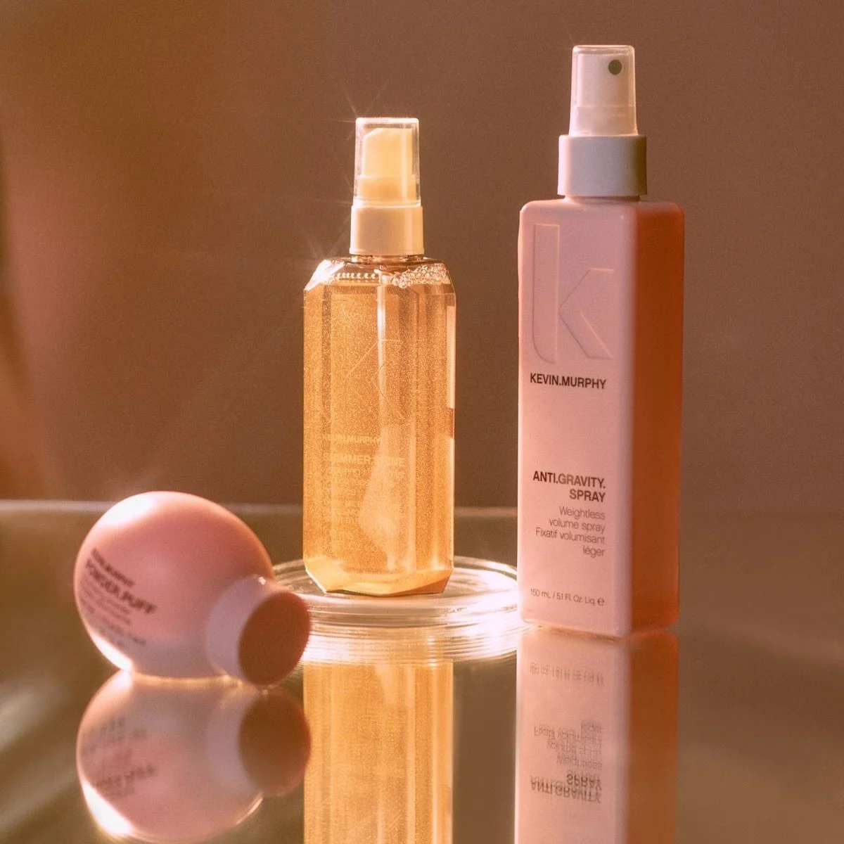 Let&rsquo;s talk Styling Products&hellip;&hellip;..more specifically, some of our favourite @kevin.murphy styling products. 

From right to left 

Anti Gravity Spray - this lovely, light spray is one of my favourite hair prep products.  It can be spr