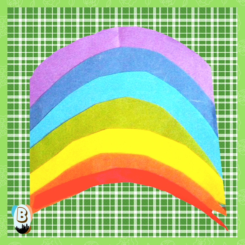 Once you are done cutting all of the arches out, you should have something that looks like this.