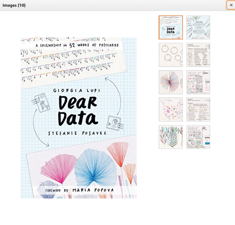 Screenshot of the preview images on Amazon.com for the book