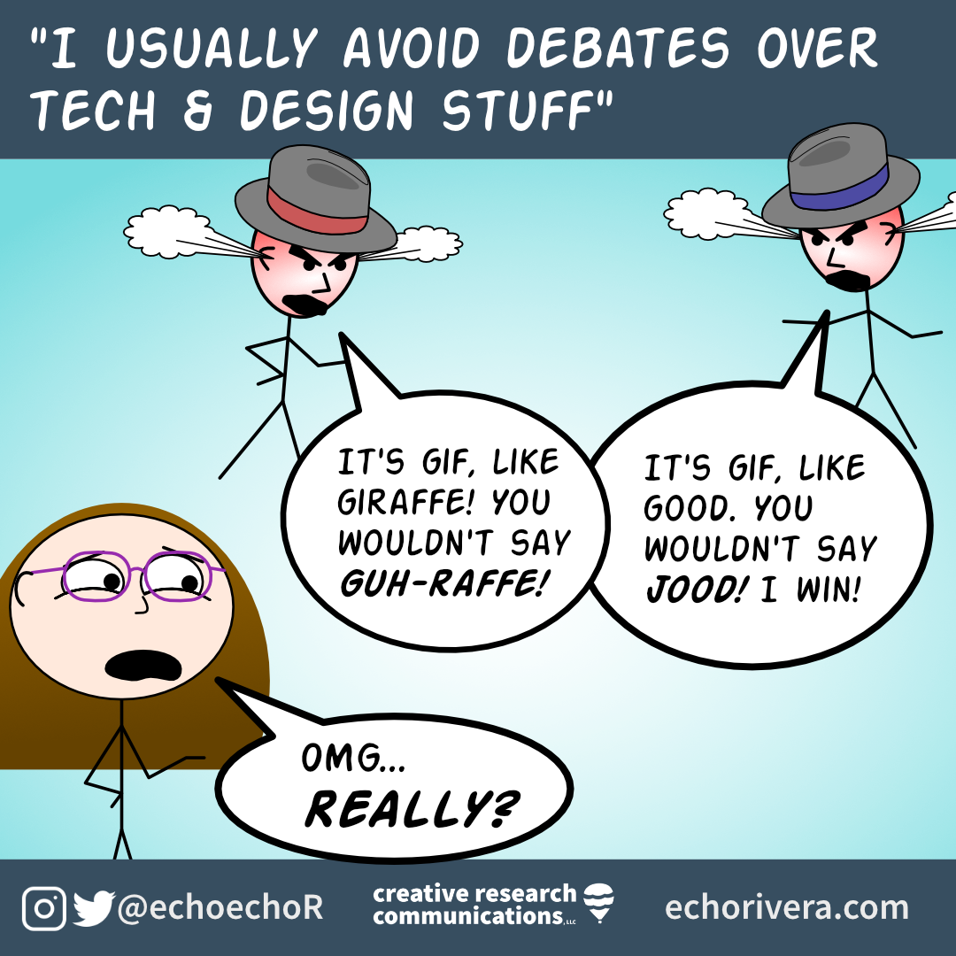 Pronounce Gif Comic by Echo Rivera