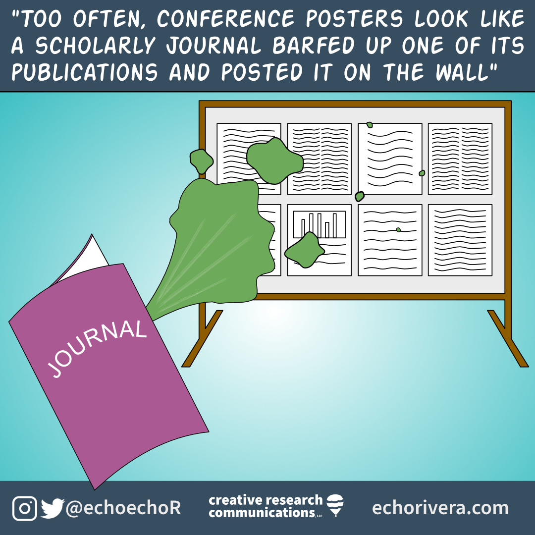 Echos Journal Barf Conference Poster Comic