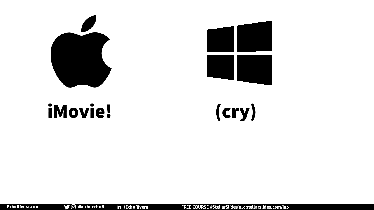 free presentation training by Dr Echo Rivera