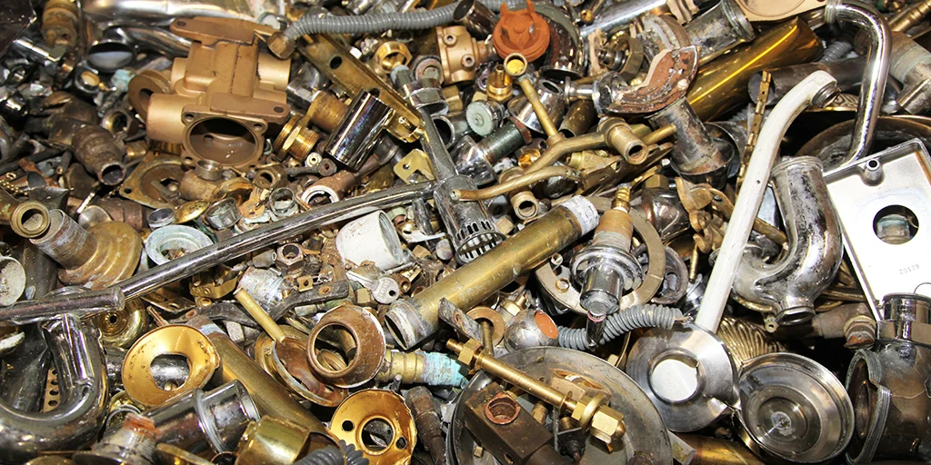 Red Yellow Brass Plumbing Taps Abbotsford Scrap Metal Recycling