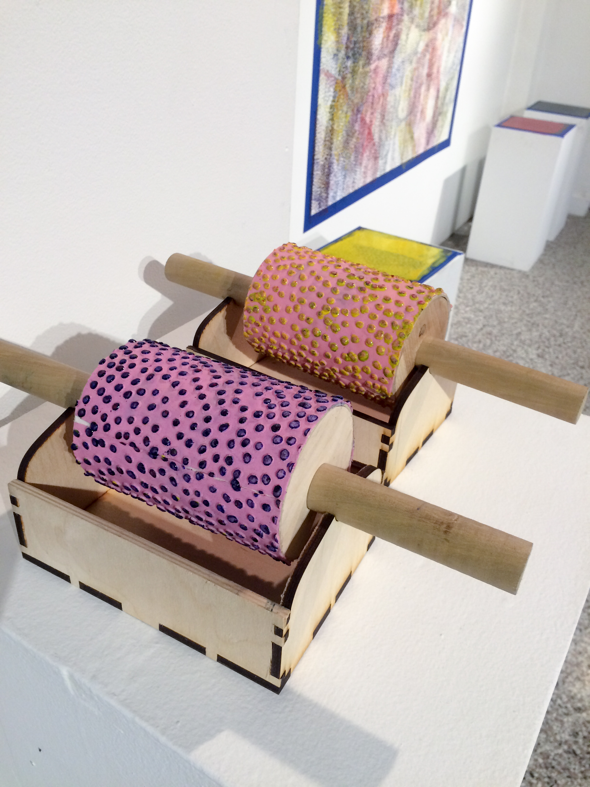 CMYK Rollers - detail