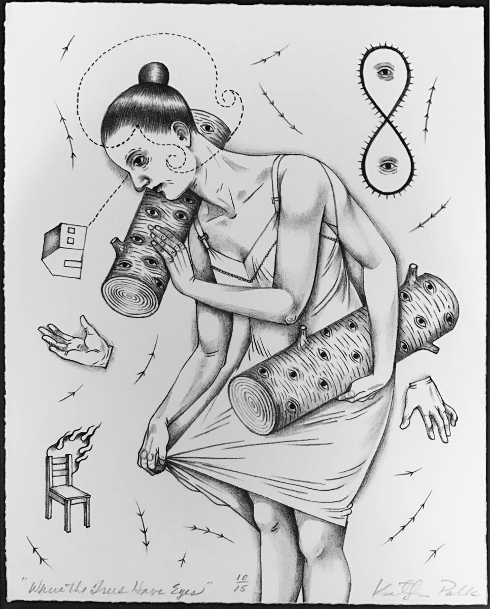 Lithograph by Kathryn Polk