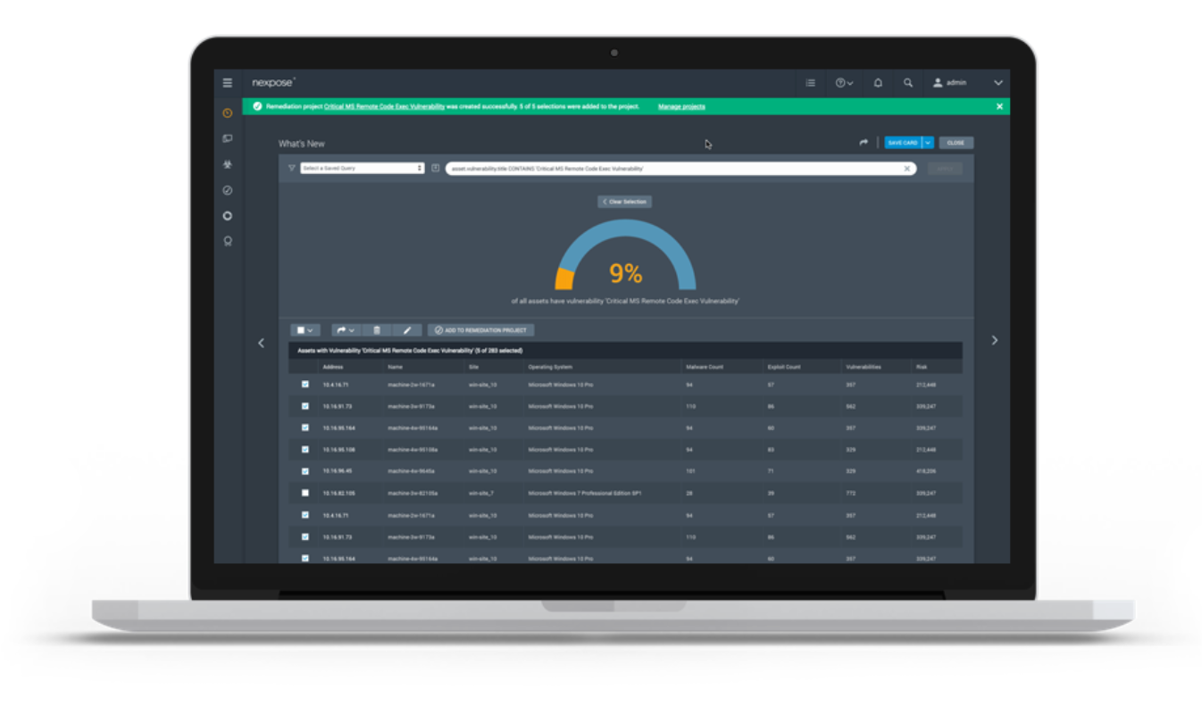 Rapid7 Nexpose