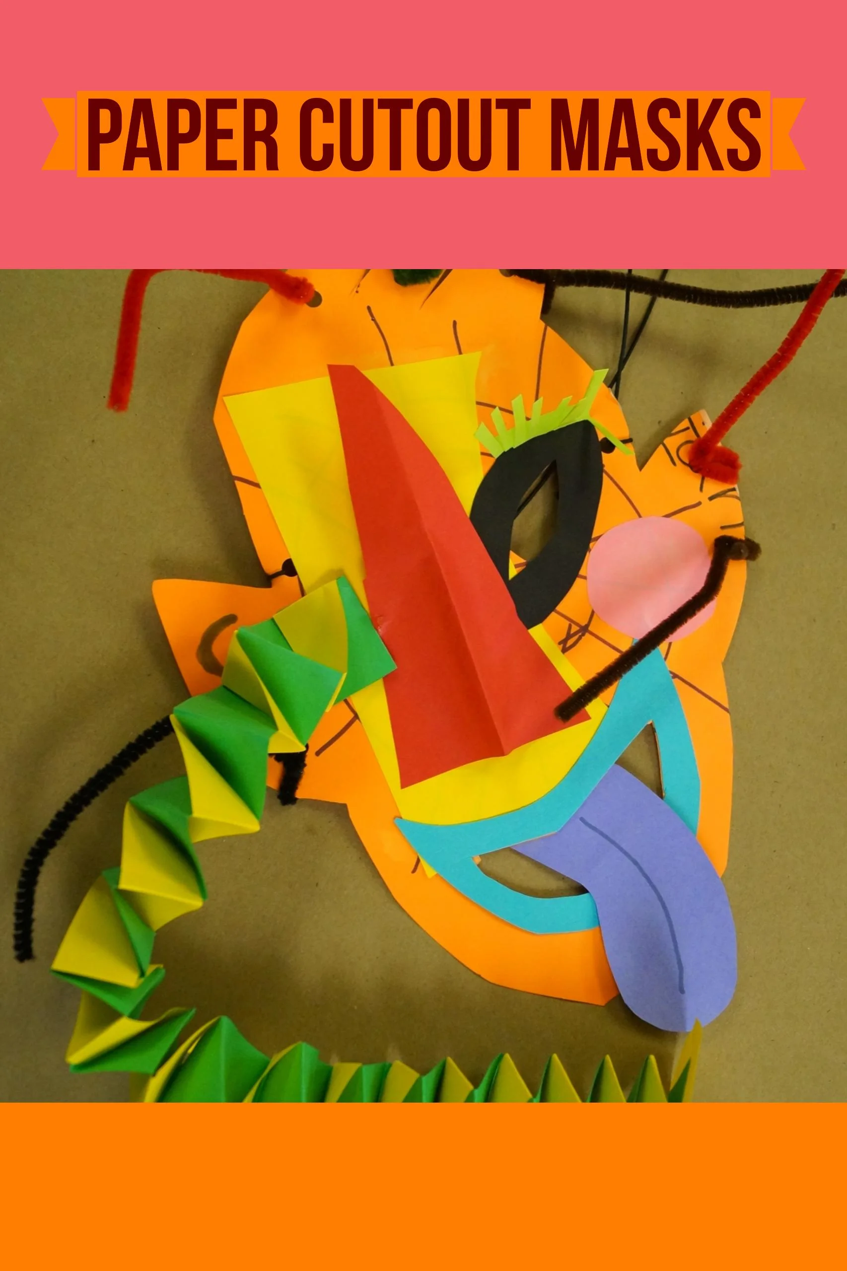 Paper Cutout Masks