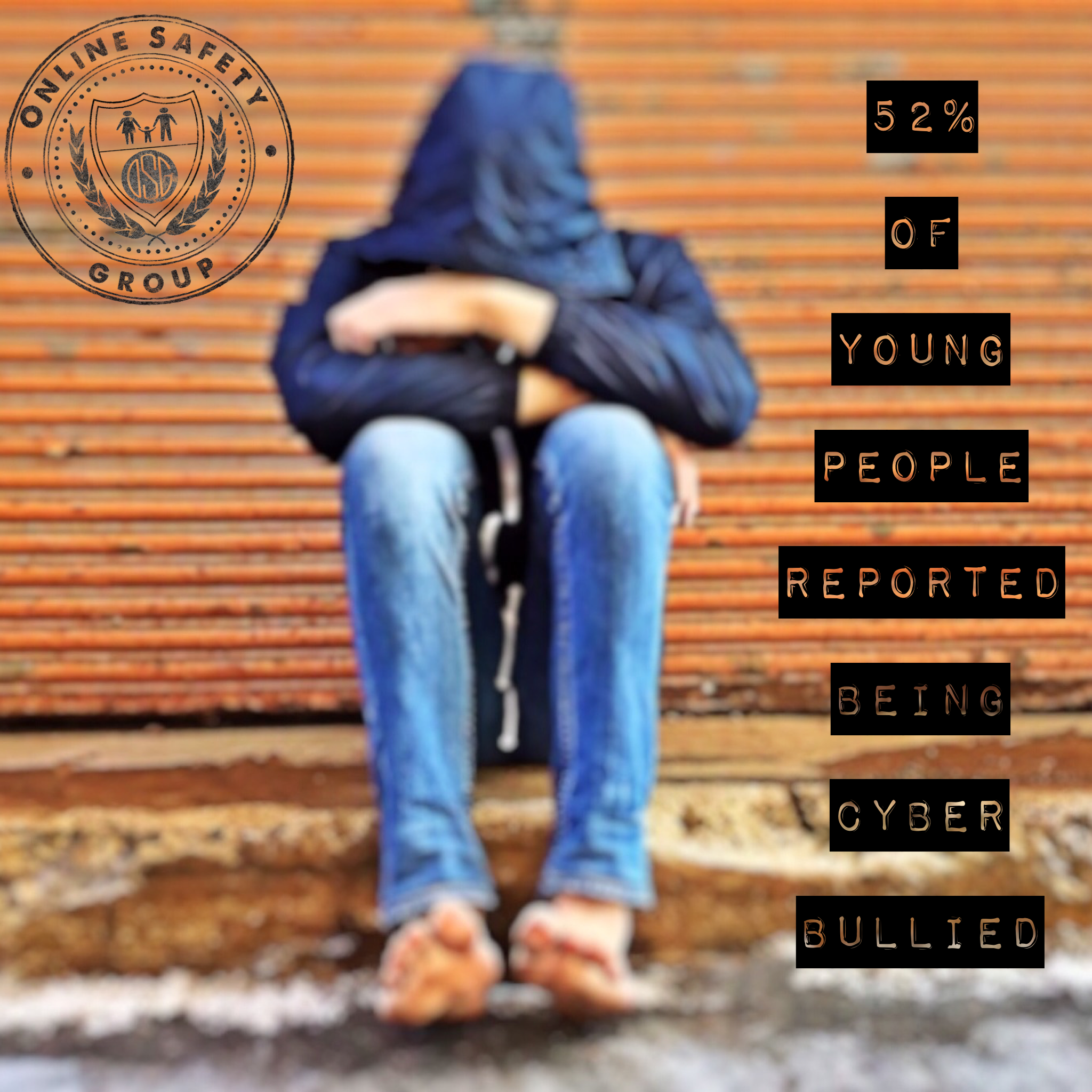 52% of young people reported being cyber bullied