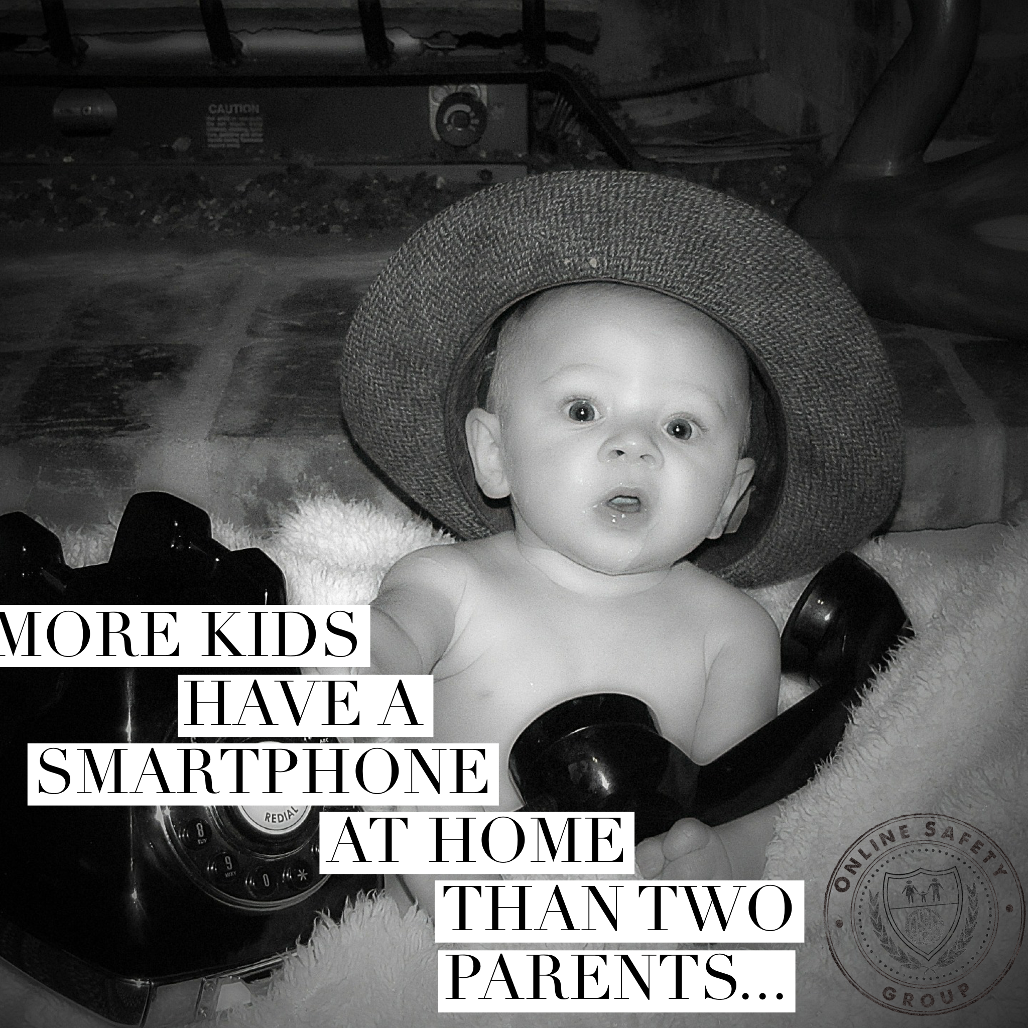 More kids have a smartphone at home than two parents