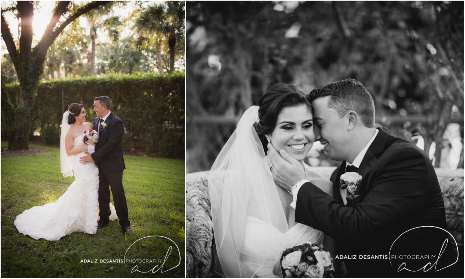 Fort Lauderdale Shady Banks Purple Wedding-53