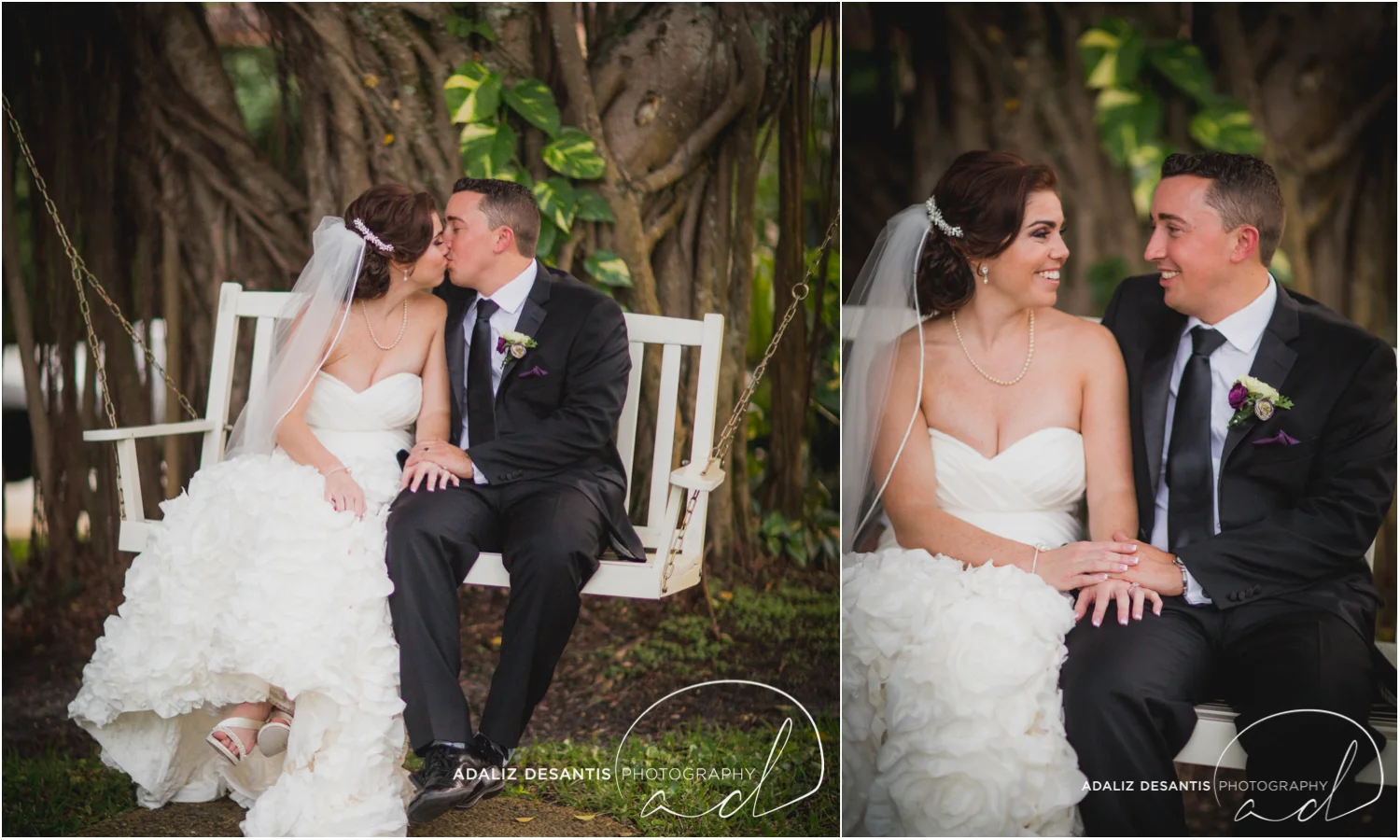 Fort Lauderdale Shady Banks Purple Wedding-59