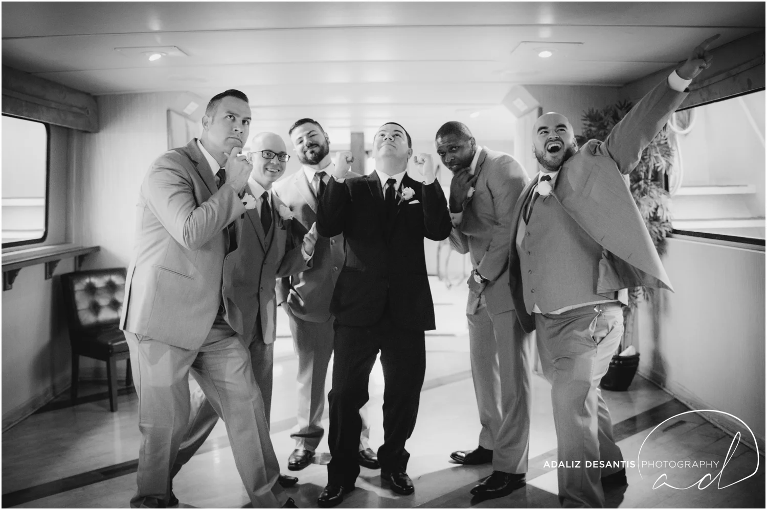 Taylor and amanda Indiana Fort Lauderdale Sun Dream yacht charter wedding 7