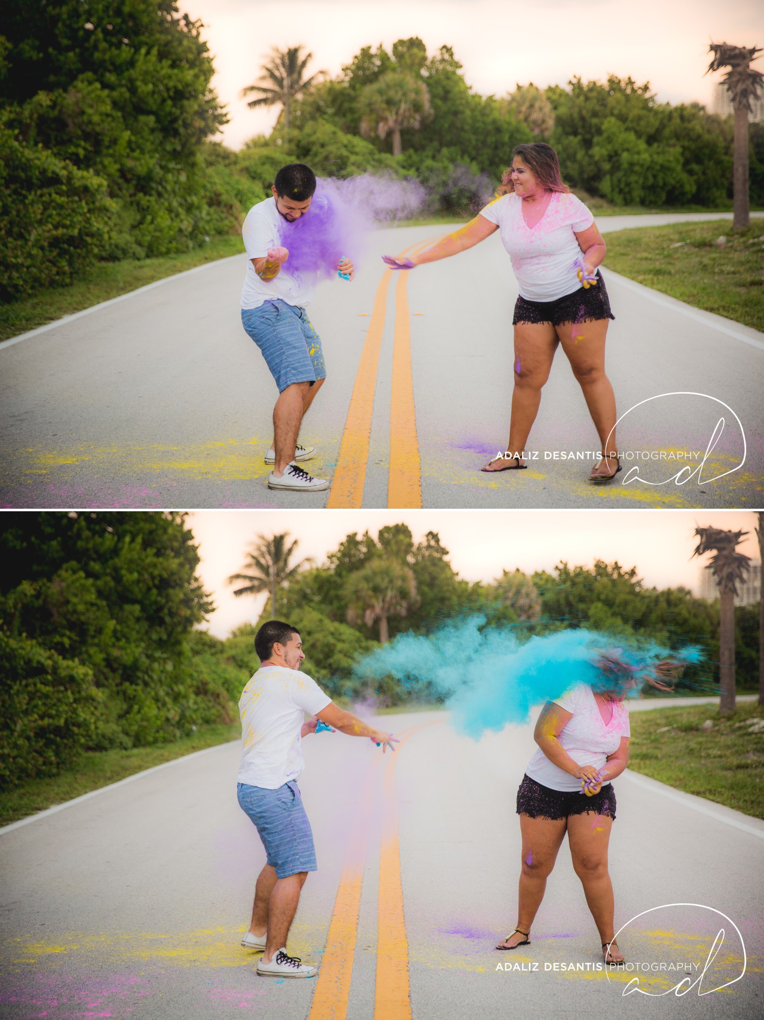 John U Lloyd Beach State Park Paint War Dania Beach Fort Lauderdale Engagement Session 23.jpg