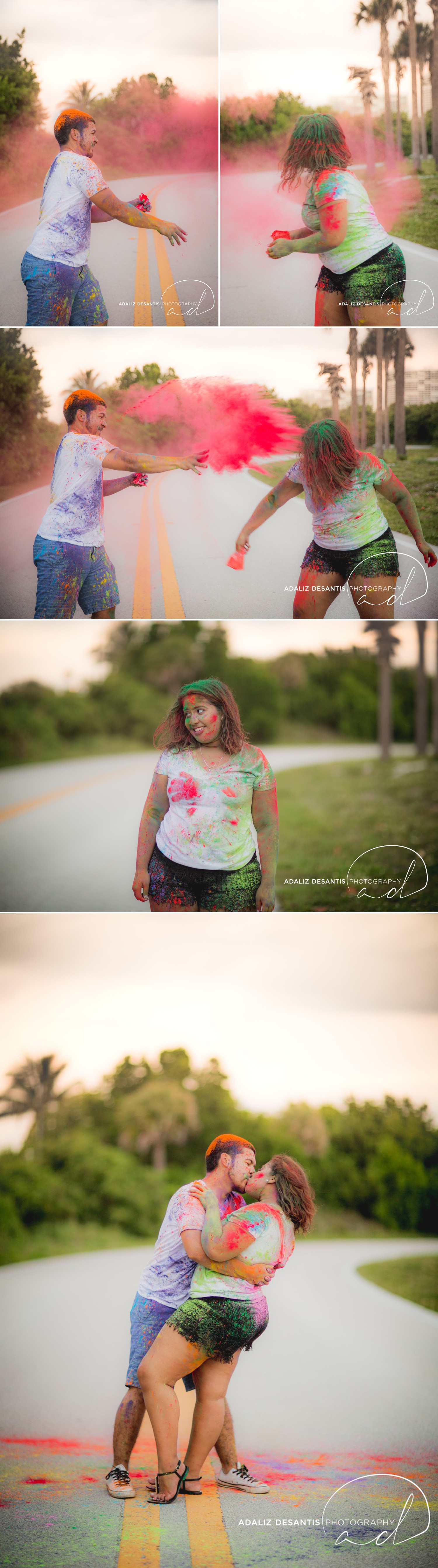 John U Lloyd Beach State Park Paint War Dania Beach Fort Lauderdale Engagement Session 27.jpg