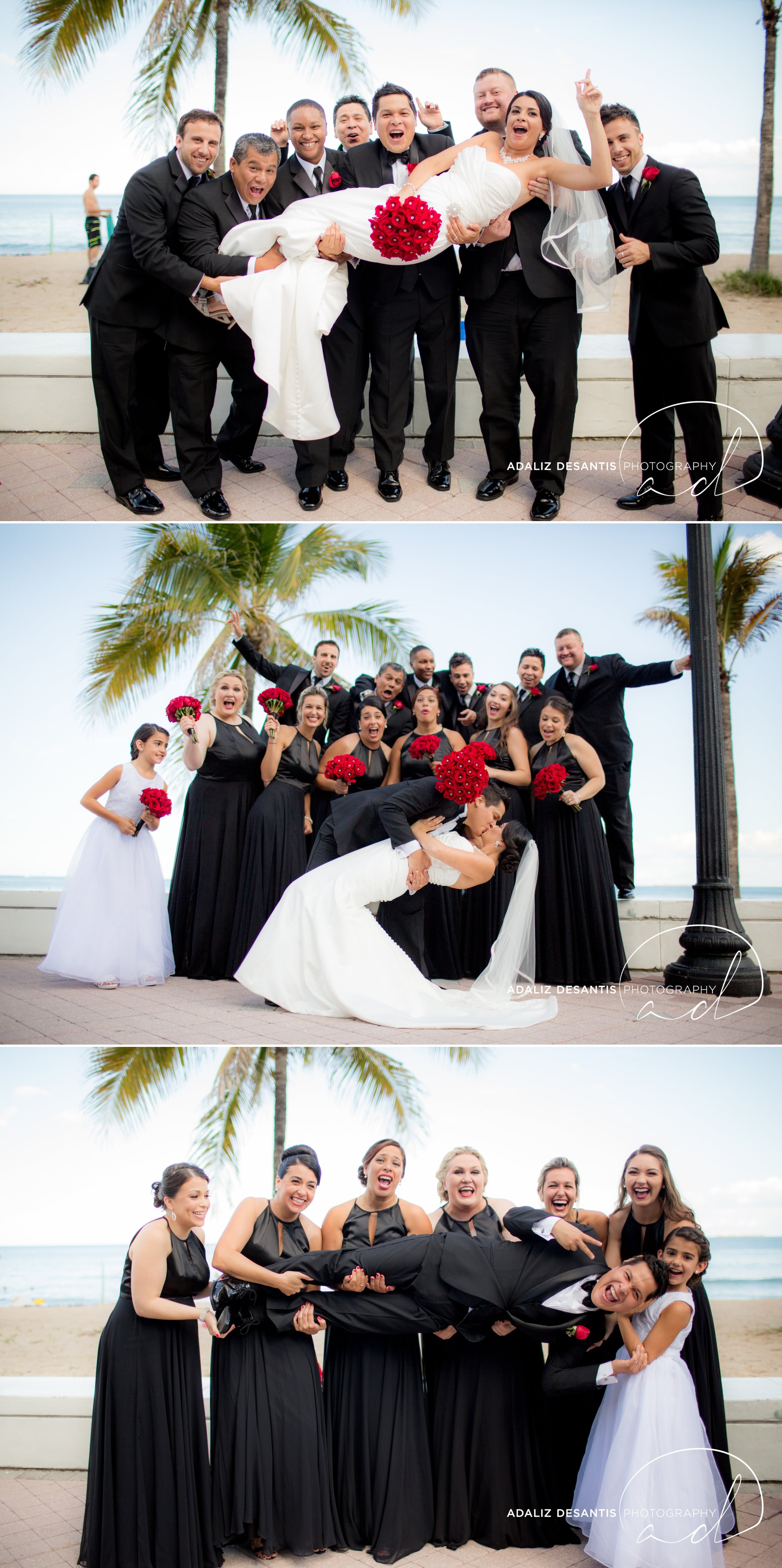 grande oaks golf club davie wedding saint david catholic church black red white south florida wedding photographer documentary photojournalistic 18.jpg