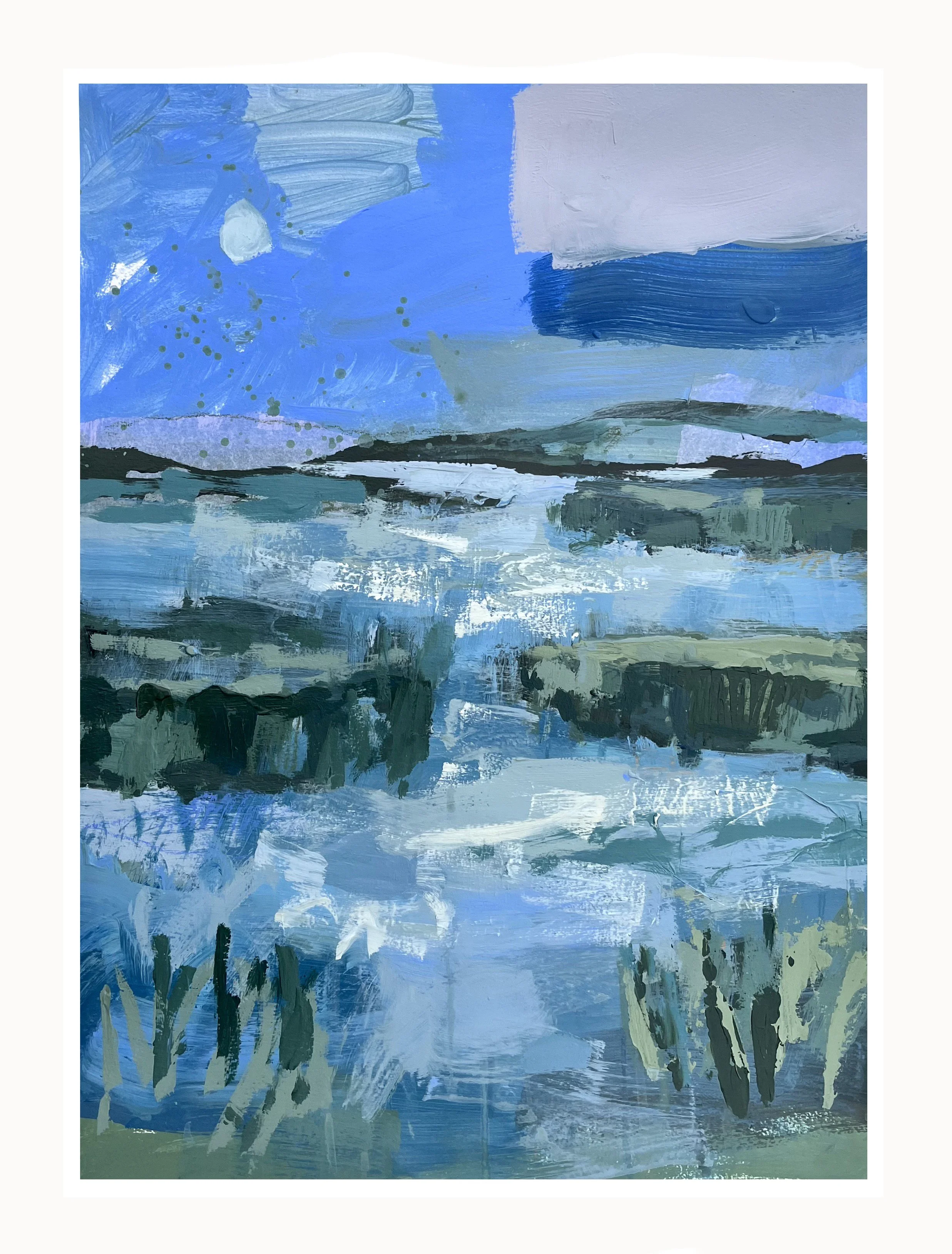 "The Moon at Midnight"- 18x24