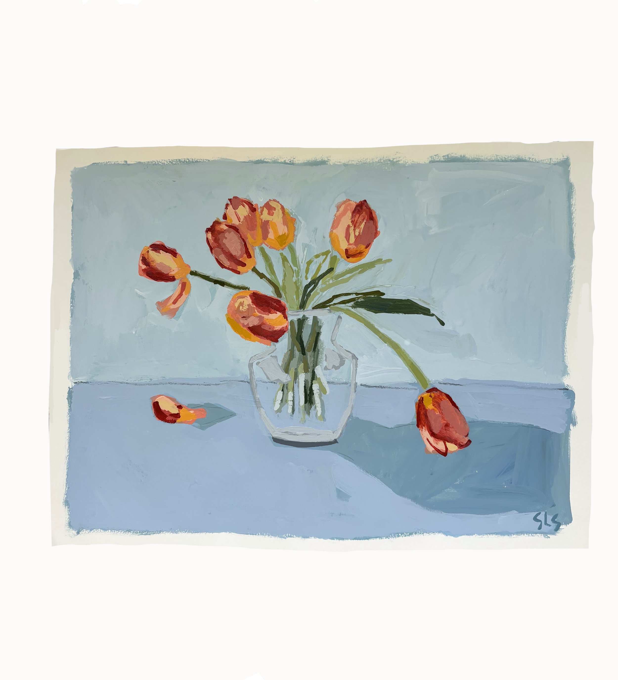 "Mother's Day Tulips" 18x24