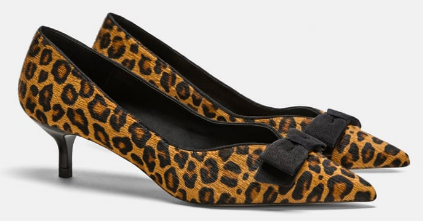 Zara: Leopard Print Leather Shoe : These will add the chic and classic ZIP to any outfit! Jeans and a tee? Boom! Now it’s ultra-chic!