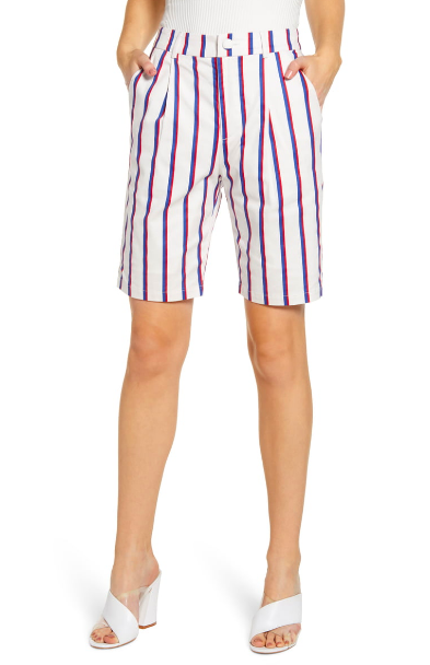 English Factory: Striped Shorts Big fan of this brand!