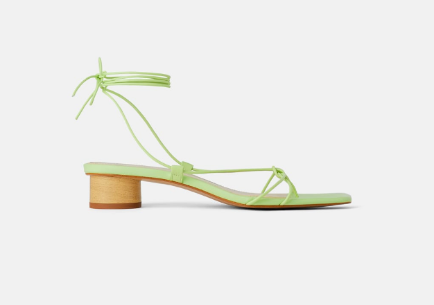 Zara: Ankle Strap Sandal Hellooooooooo!! Talk about a artwork for your feet! Perfect with a simple dress or jeans to let these shine.