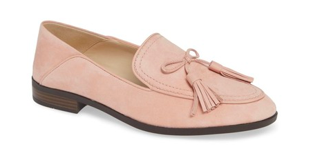 Cole Hahn Gabrielle Loafer : Cole Hahn makes an INCREDIBLY comfortable and well-made shoe. It is worth every penny! This brand is often at Nordstrom Rack so you shouldn’t have a problem snagging a pair on sale.