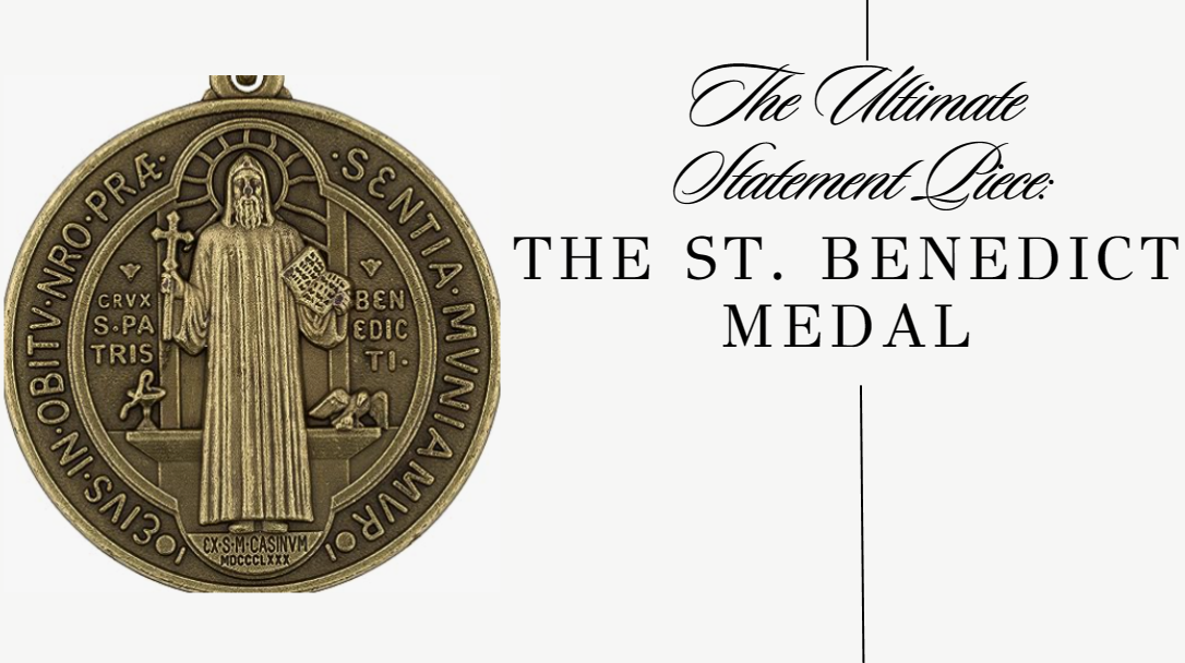 Gold Dashboard St. Benedict Medal