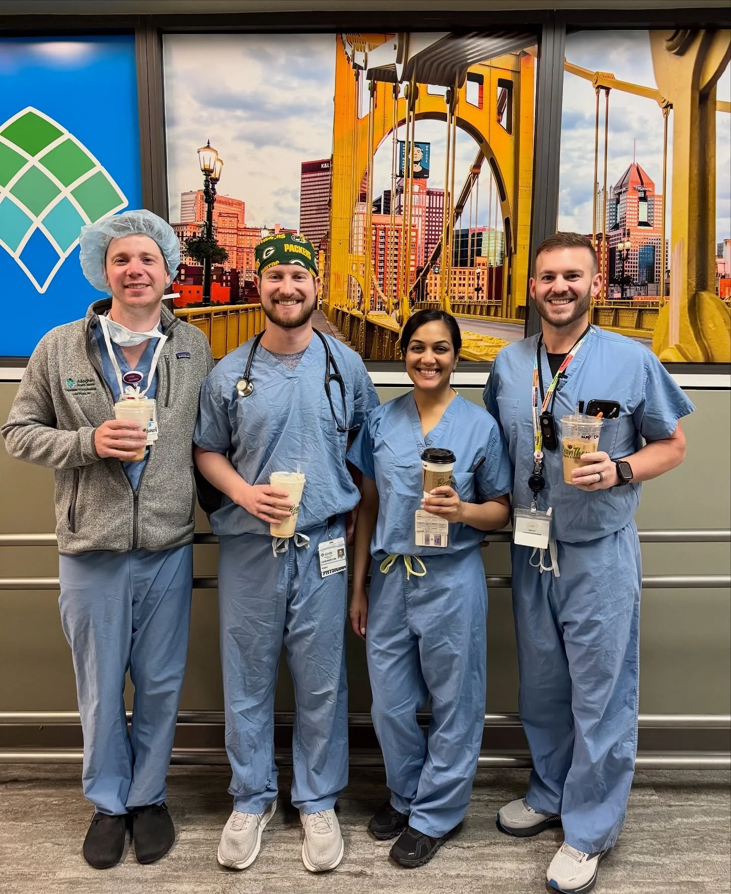 Happy National Coffee Day from your favorite coffee drinkers ☕️
Here are some of our go-to spots in and around AGH! Special shout-out to @beanthru for keeping us powered with amazing coffee right here in the hospital!