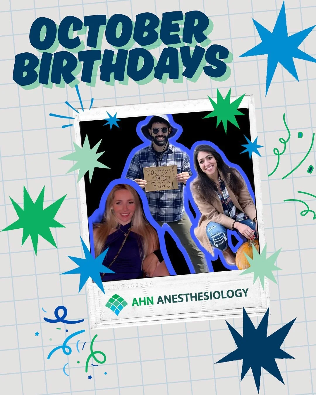 October Birthdays🥳🎉🎂!!! Happy Birthday to all our October bdays (special s/o to Ashley since it’s your actual bday!!) Hope you all enjoy your special days!!