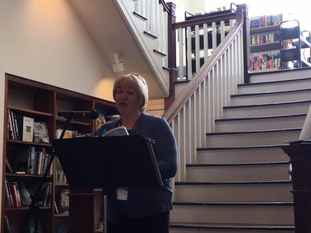 Kristen Staby Rembold reading at Virginia Festival of the Book, March 20, 2019