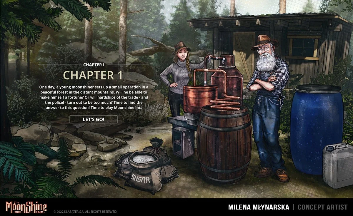 Chapter screen
