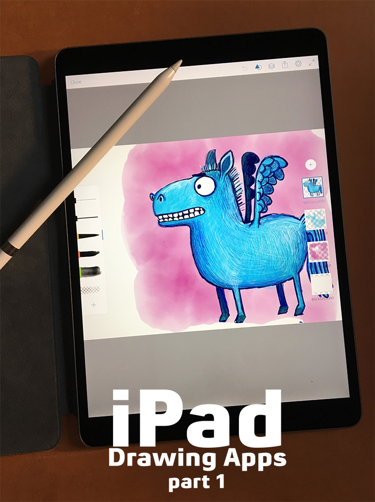 additional shapes adobe sketch ipad pro