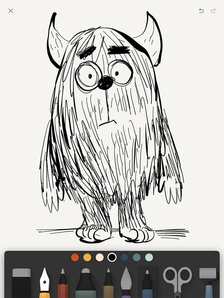 Paper's 'pen and ink' line is a favorite of mine for quick sketches