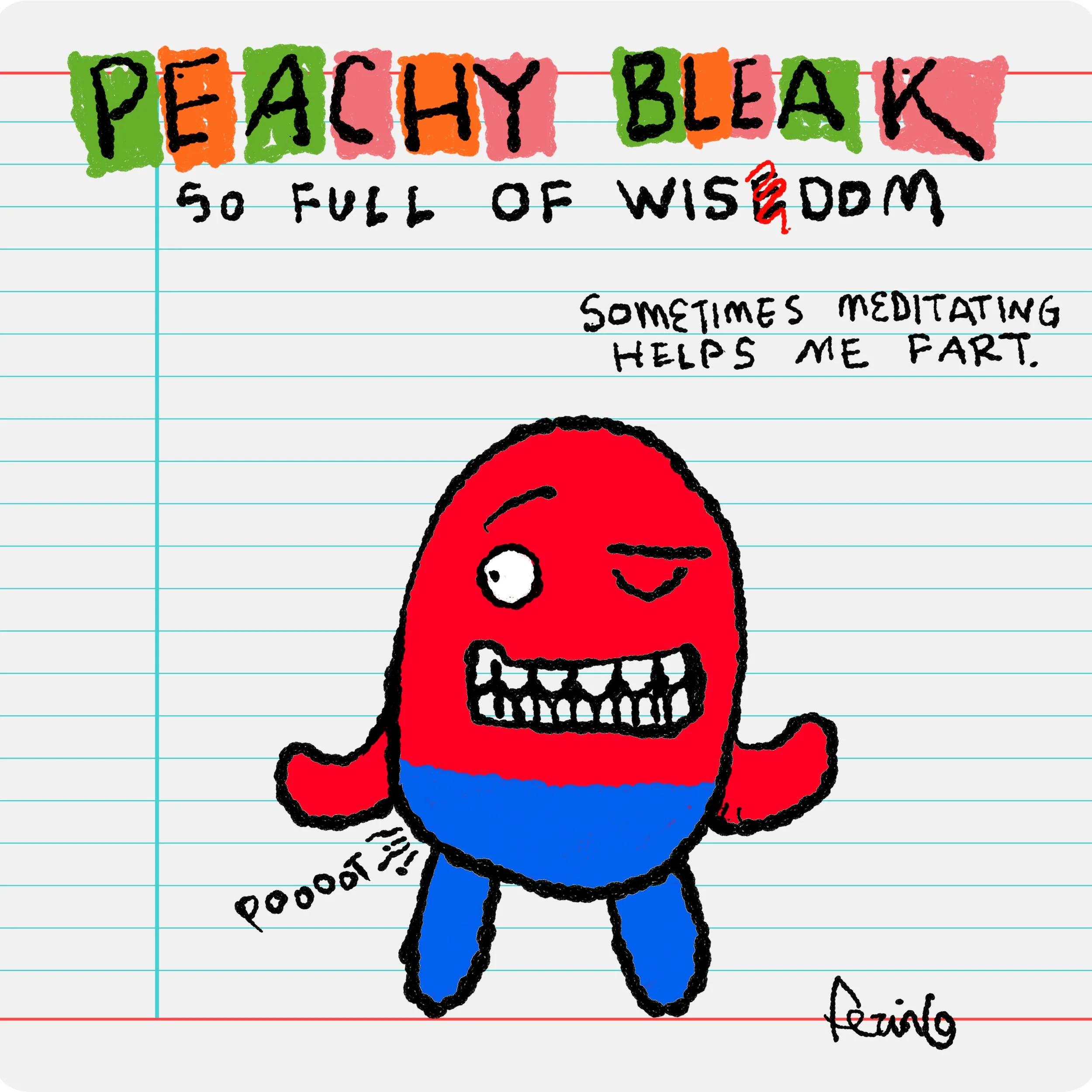 Meet Peachy Bleak