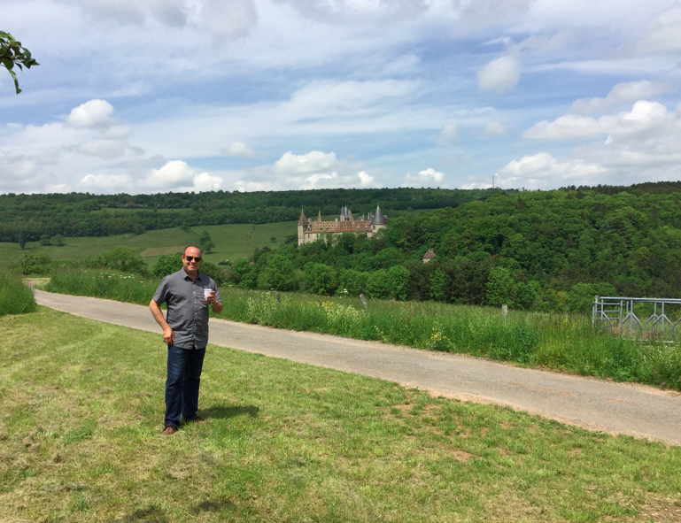 Château de la Rochepot in Burgundy, France - in the Loire Valley we'll be seeing lots more châteaux! 
