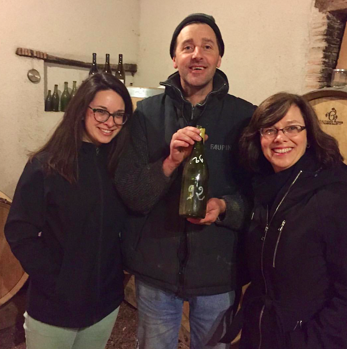 Another great tasting! This was with Vincent Gaudry just outside of Sancerre .